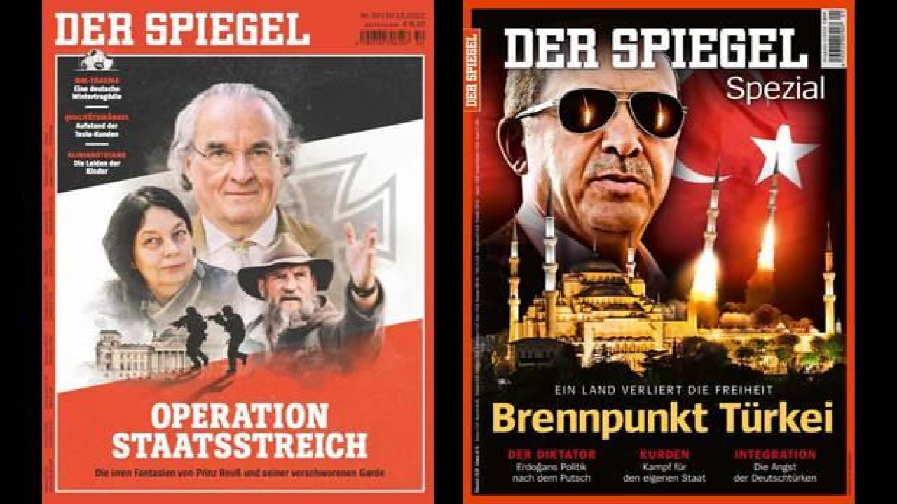 Der Spiegel'den ikiyüzlü darbe tutumu