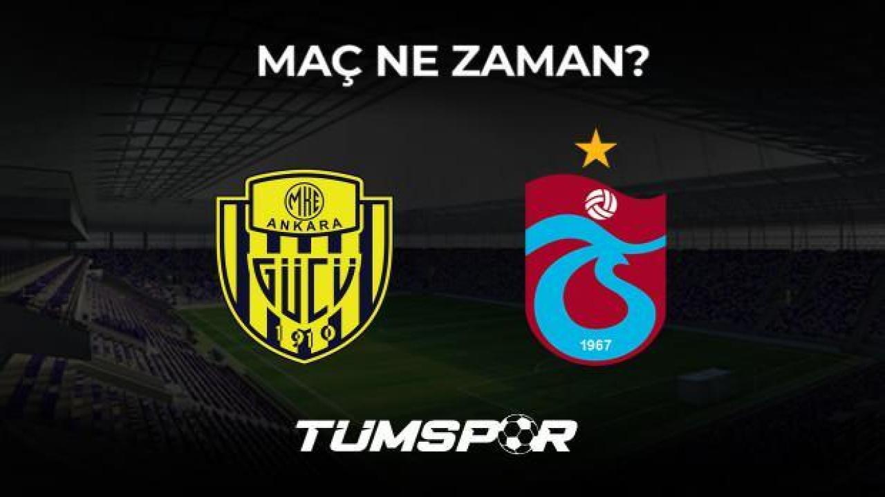 MKE Ankaragücü Trabzonspor maçı ne zaman, saat kaçta ve hangi kanalda?